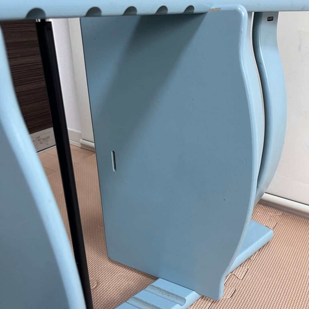 シリアルNo6　ストッケ トリップトラップ ハイチェア アクアブルー