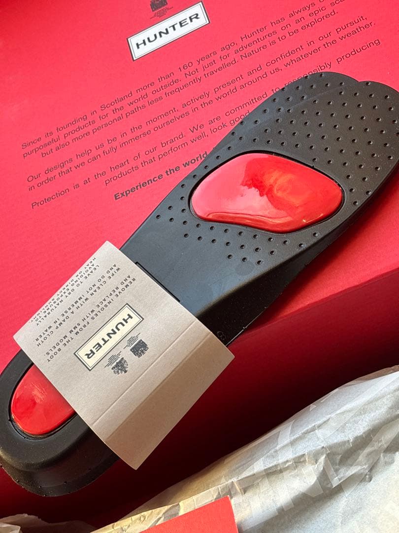 新品未使用 HUNTER バルモラル ロングブーツ UK8 ダークオリーブ