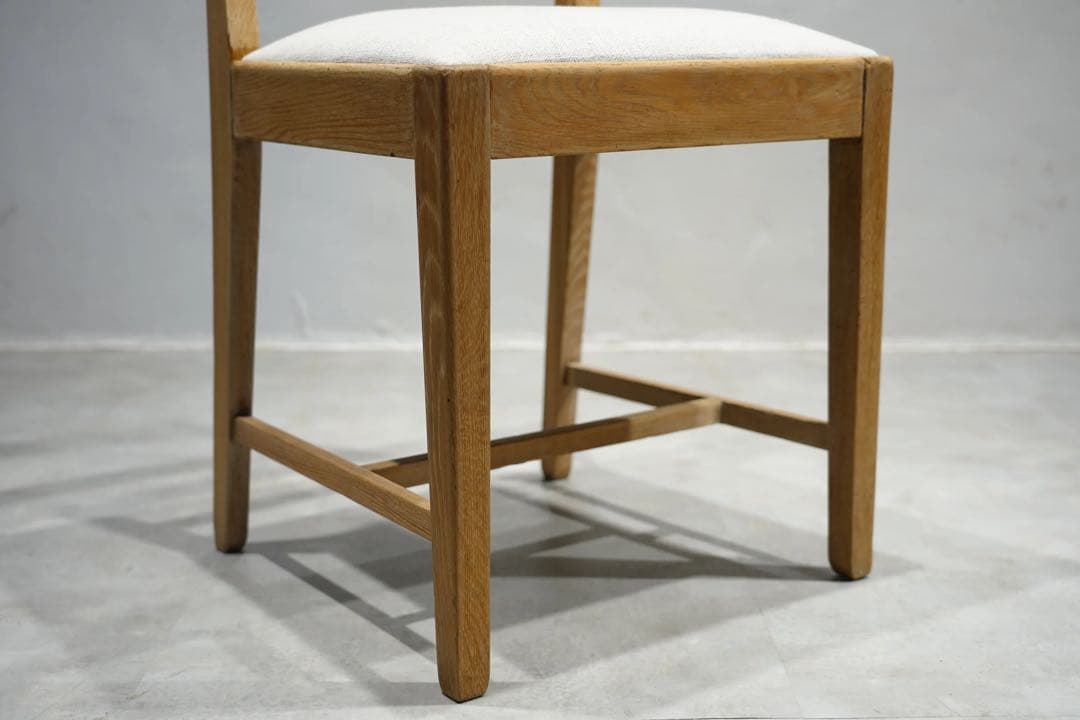 昭和初期　栗材　古木　古椅子　ビンテージ　アンティーク　チェア