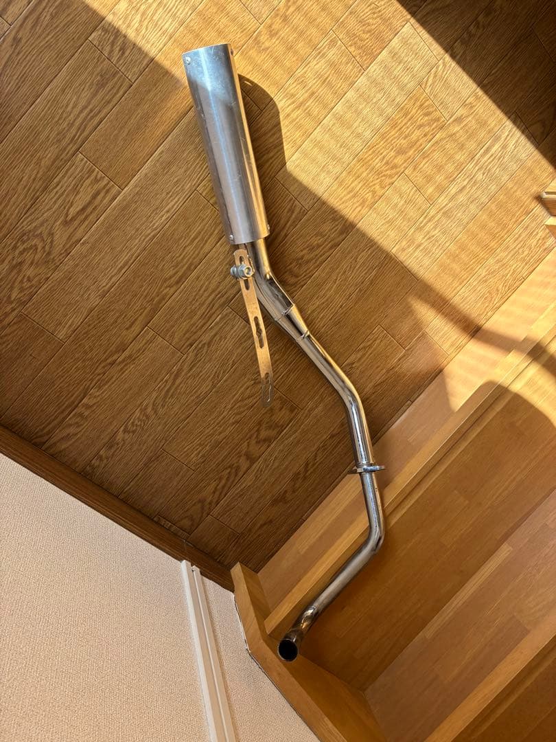 RPM レーシングマフラー ステンレス製 取り付け金具付き