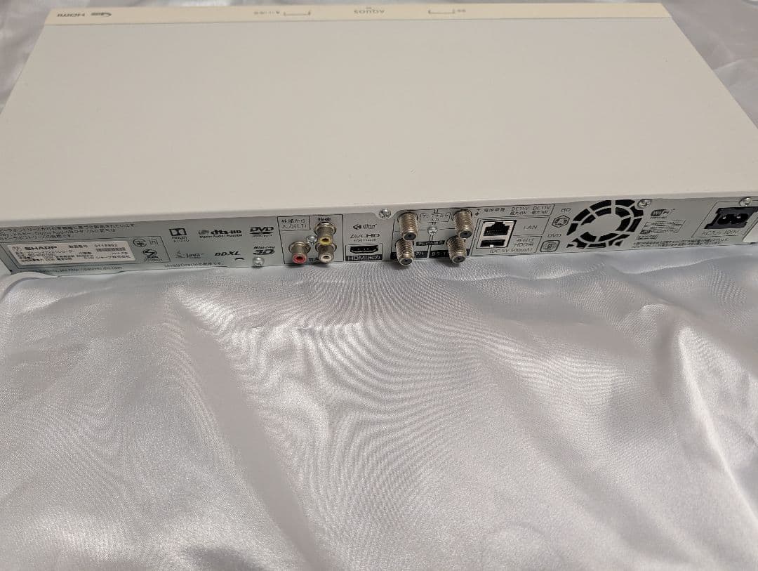 SHARP AQUOS BD-WW1000【1TB 2番組同時録画】
