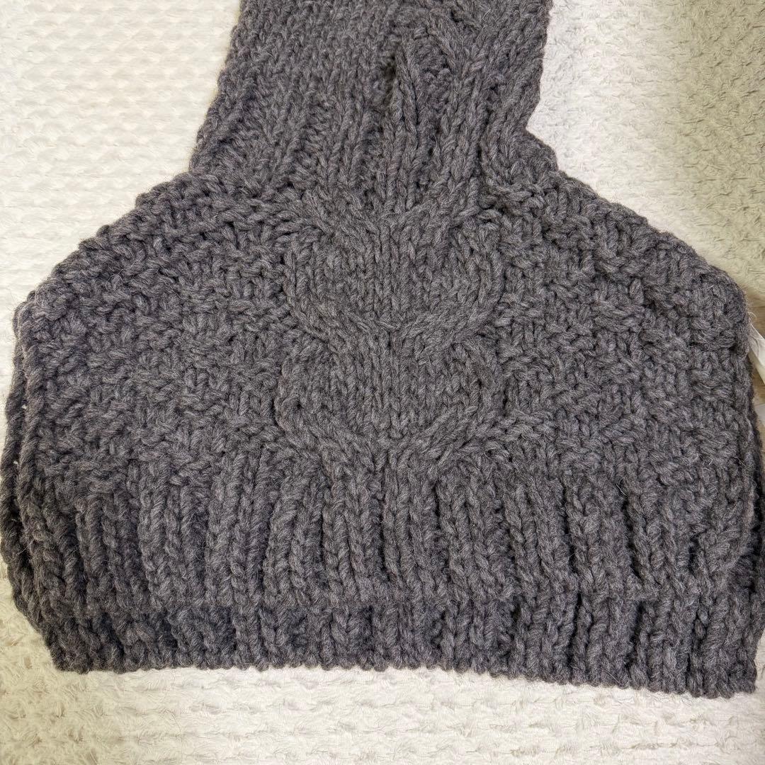 れい　トゥデイフル　Hand Knit Balaclava