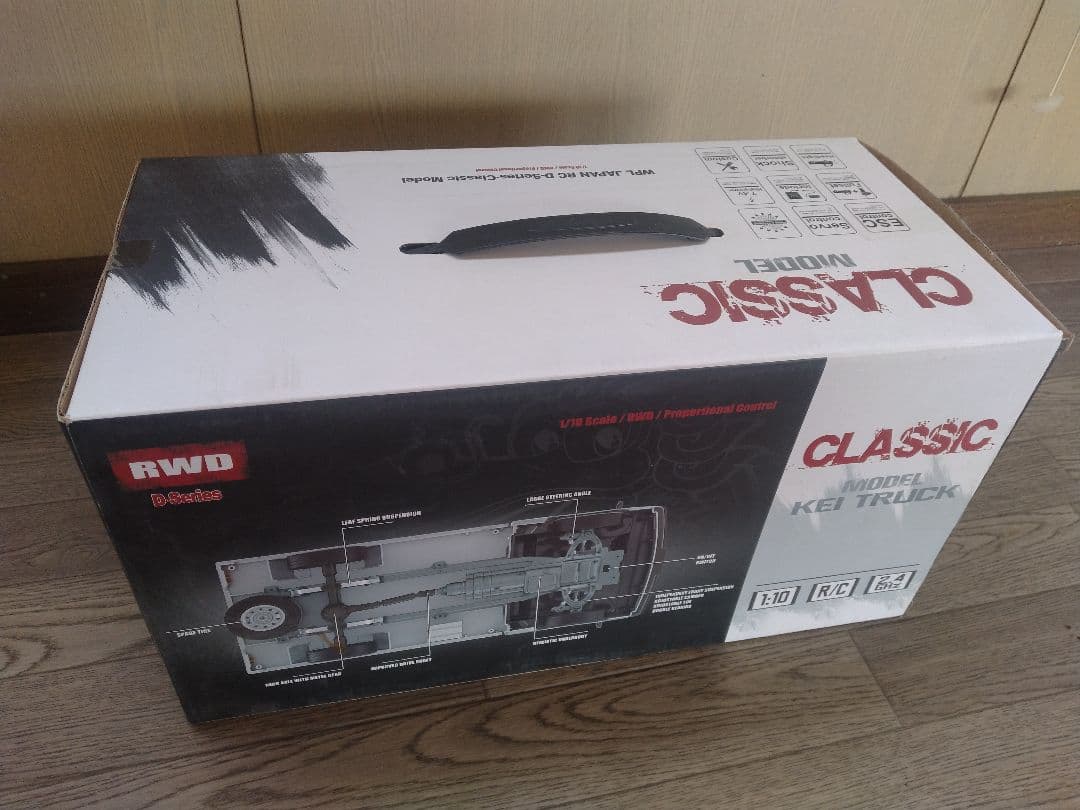 WPLスズキキャリー軽トラドリフトラジコン　RCカー