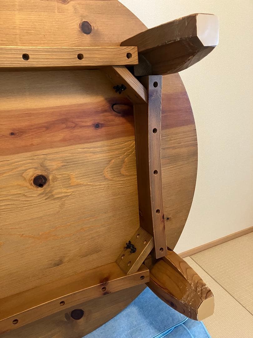 ACTUSアクタス円卓　F1テーブル　サイズオーダー品　送料込み