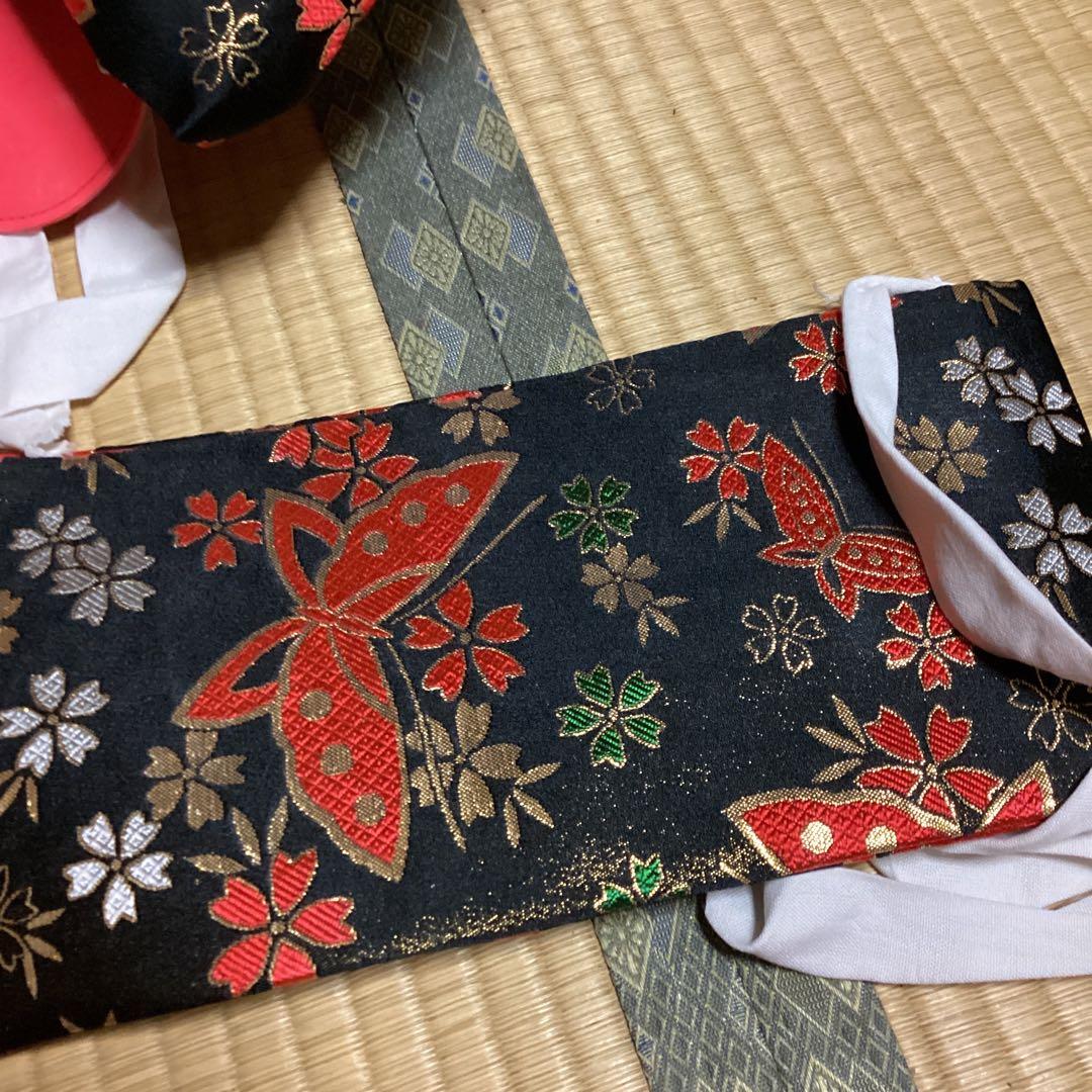 七五三小柄七歳フルセット　帯幅14、5センチ　　草履21センチ