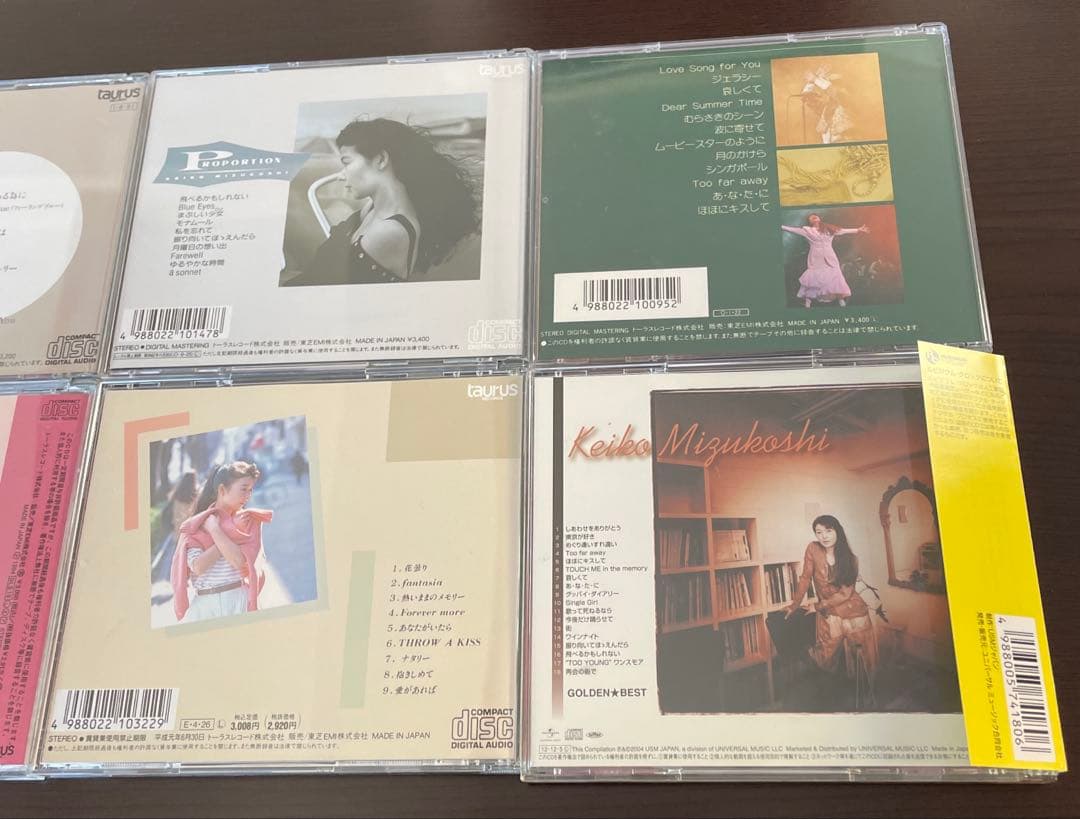 水越けいこ CD レコード 全10点直筆サイン入り！ 水越恵子 シティポップ