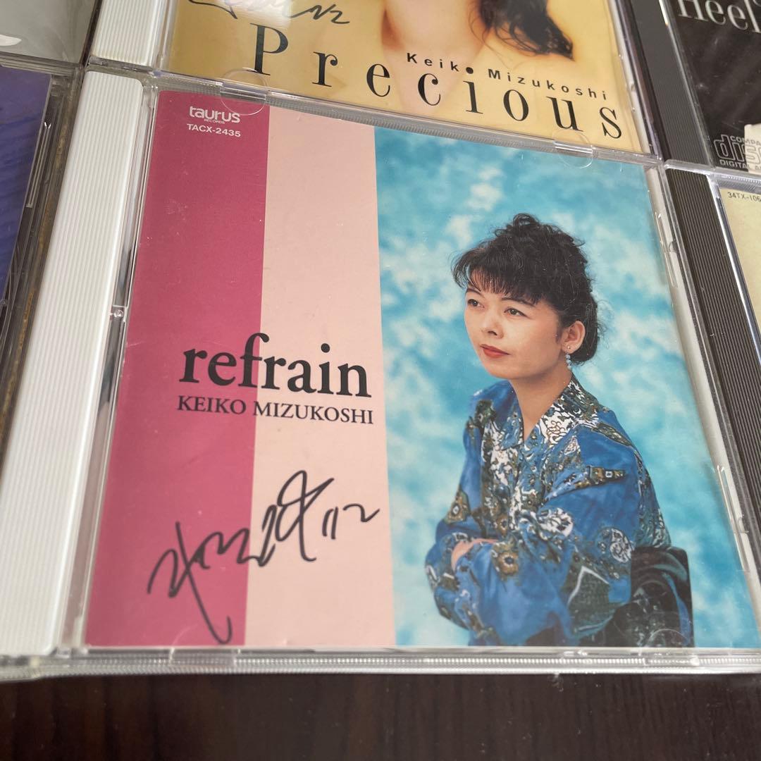 水越けいこ CD レコード 全10点直筆サイン入り！ 水越恵子 シティポップ