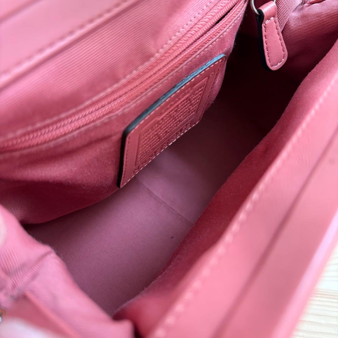 バッグ Coach Soho Kisslock Hand Bag Pink