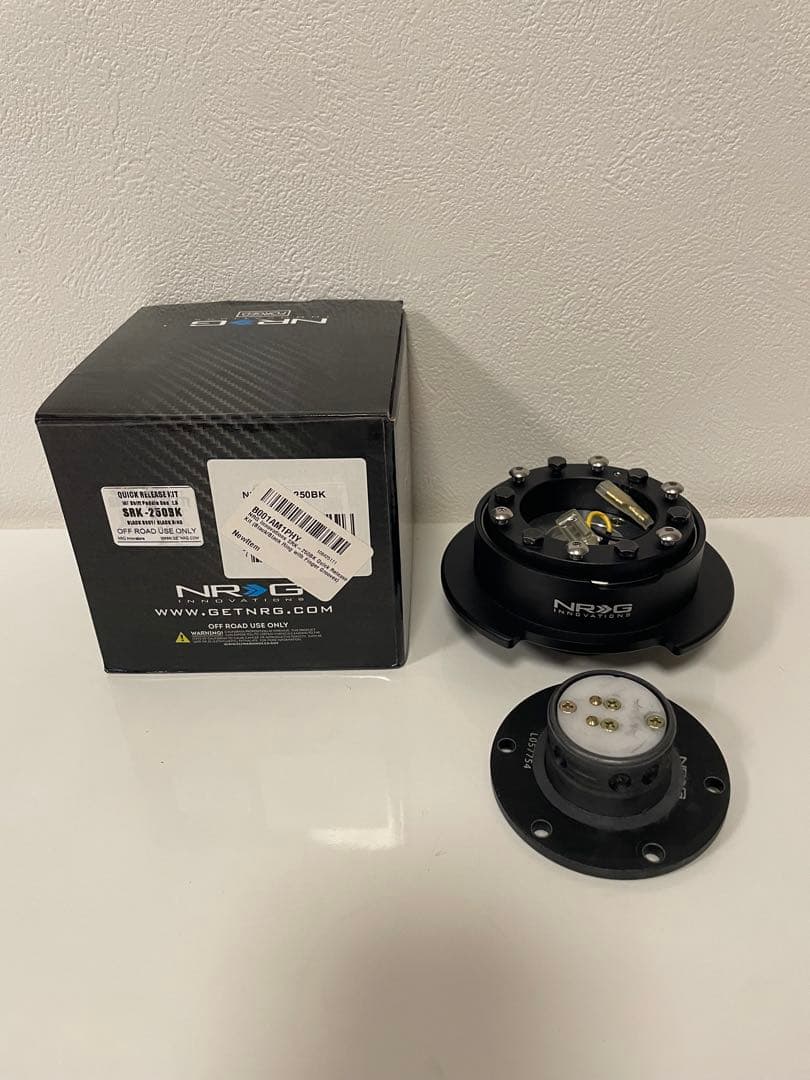 NRG ステアリングクイックリリース SRK-250BK