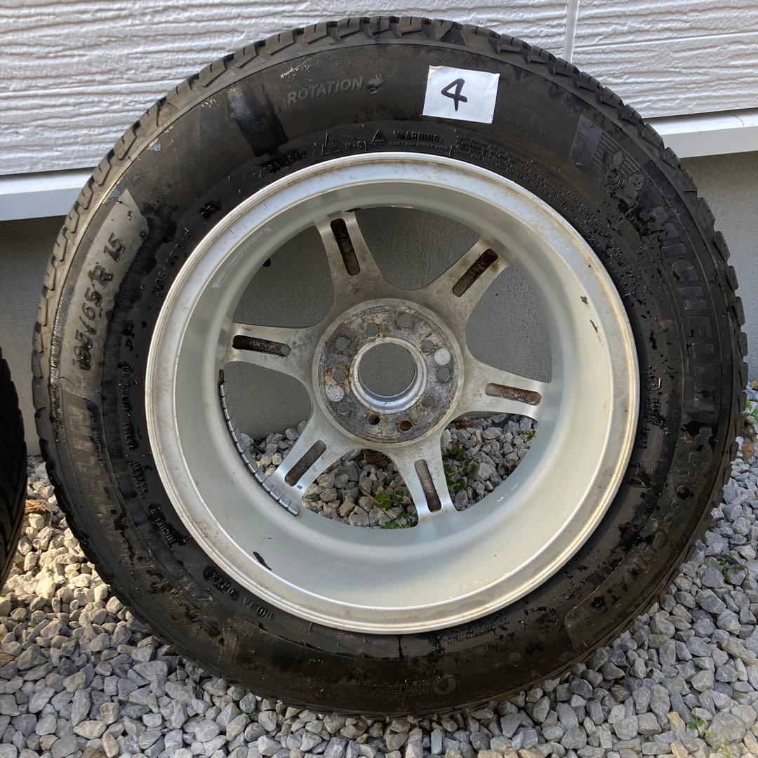 【引取歓迎 千葉】MICHELIN 195/65 R15 オールシーズンタイヤ