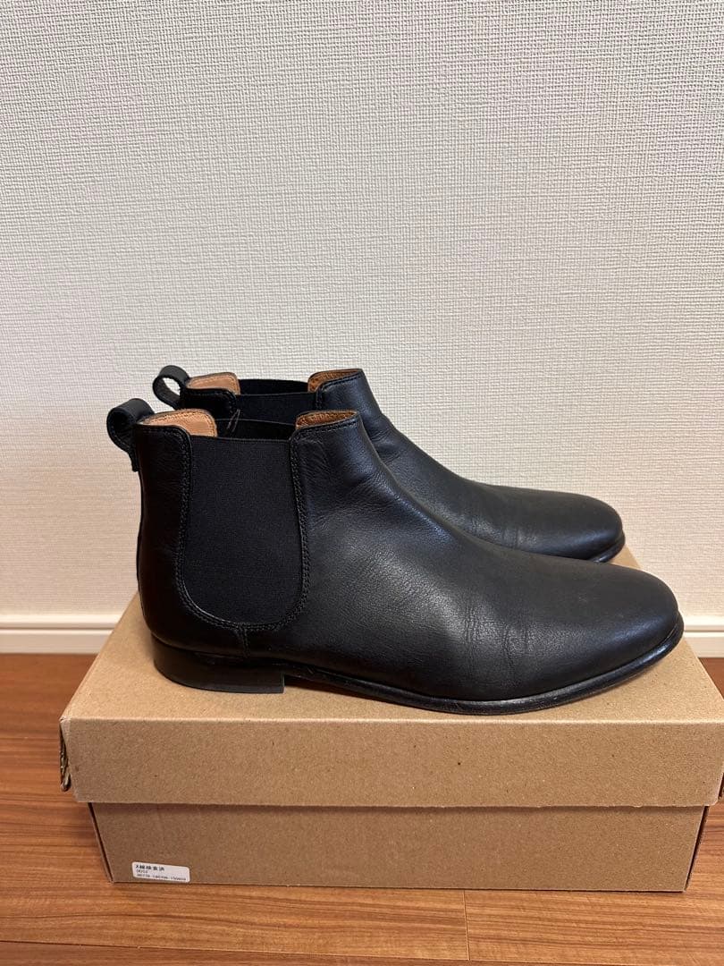 Clarks ブラック サイドゴアブーツ　UK6.5