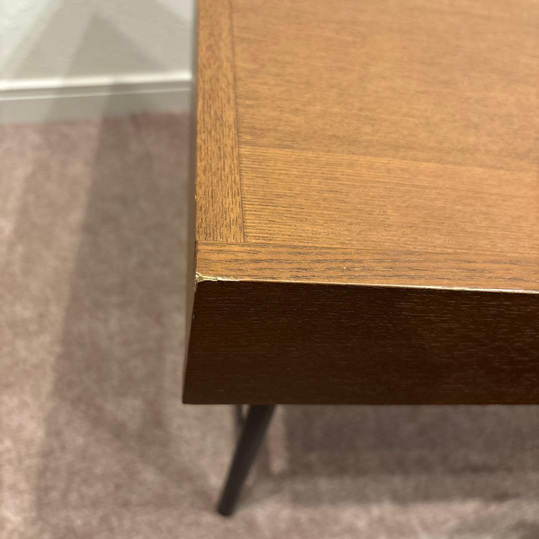 unico HOXTON ローテーブル W900 ウォールナット 北欧