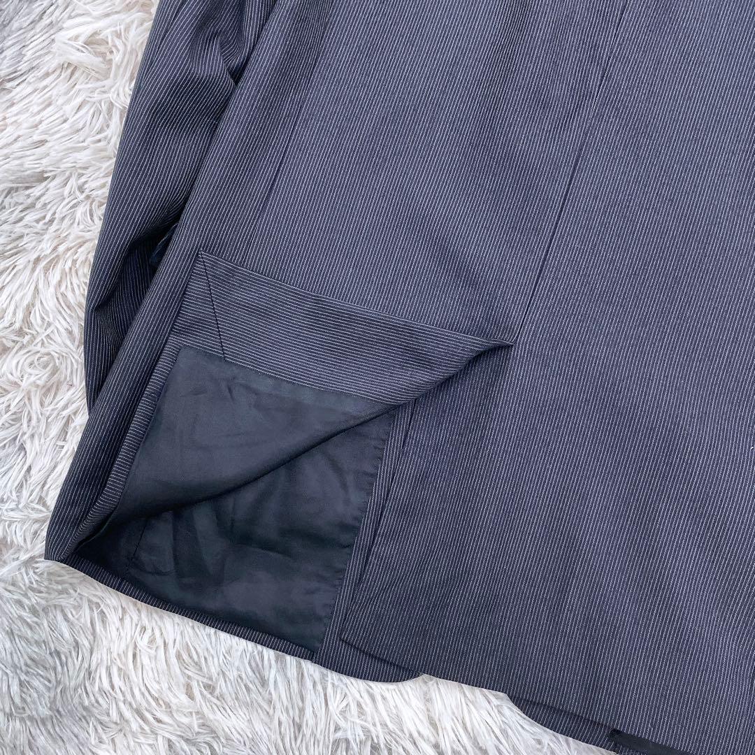 10aw クリス期　ディオールオム　ナローラペルストライプスーツ