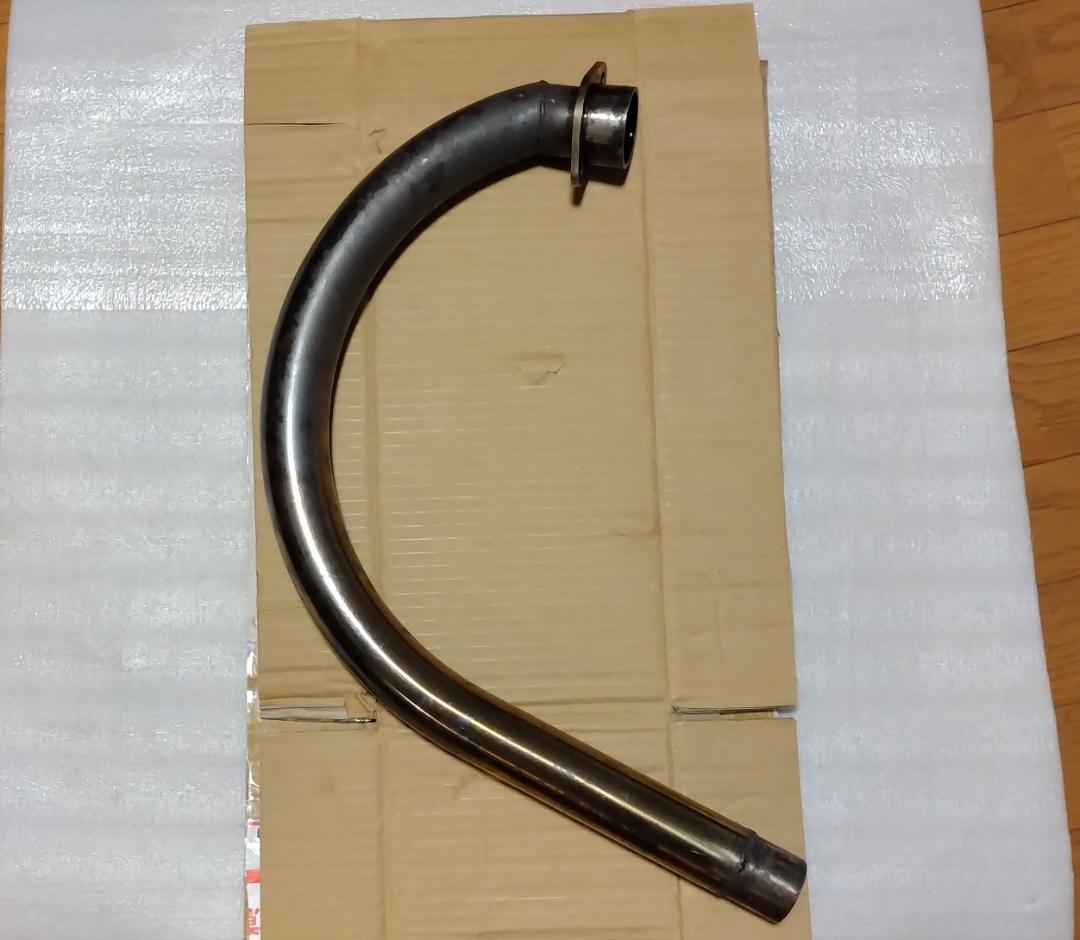 SR400 ステンレス製 エキパイ エキゾーストパイプ マフラー