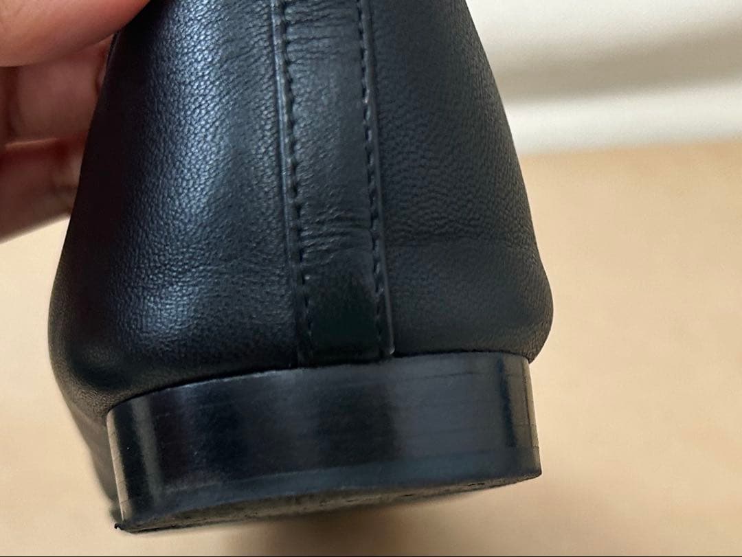 CHANEL シャネル　ブラック バレエシューズ