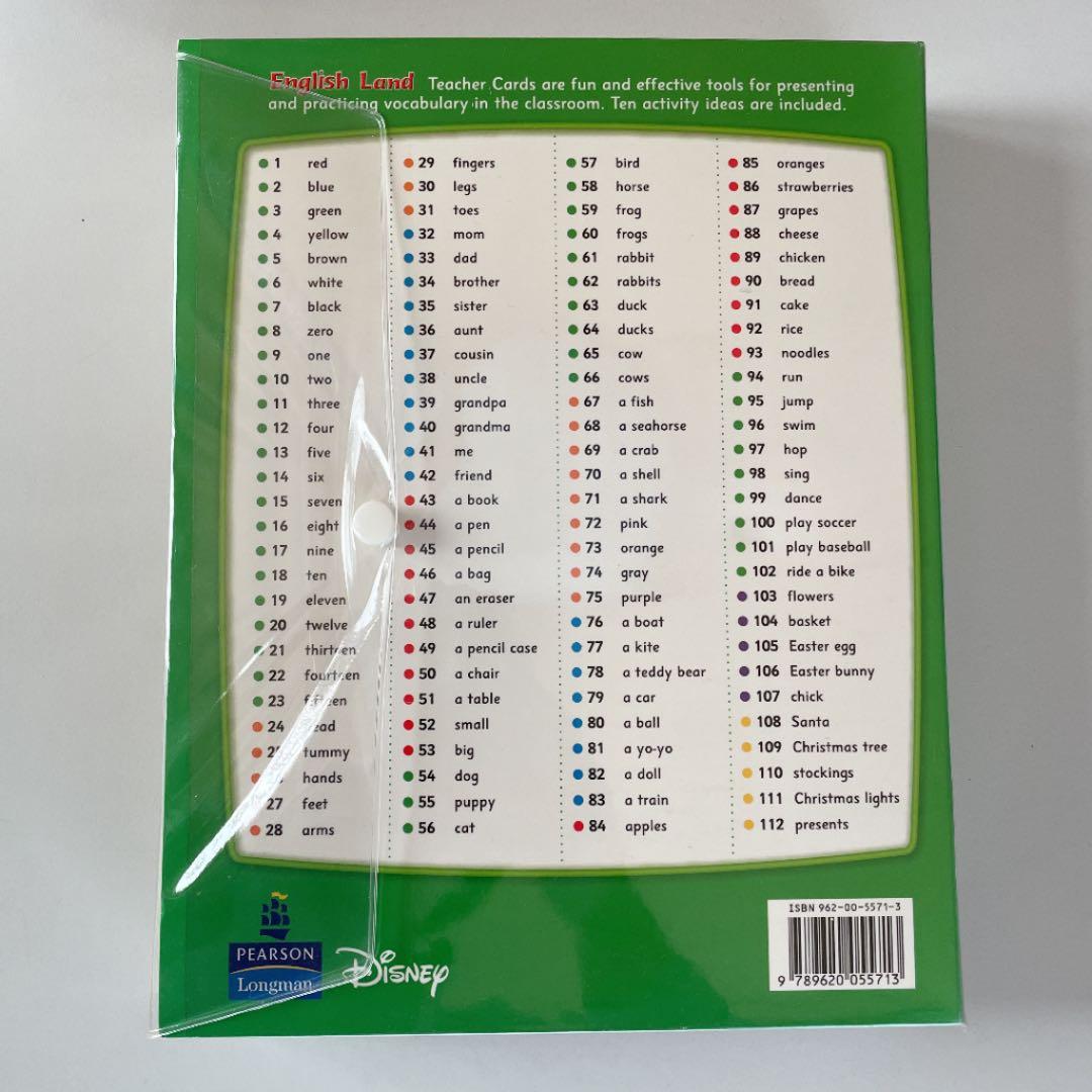 English Land フォニックス フラッシュカードDVD CD-ROM