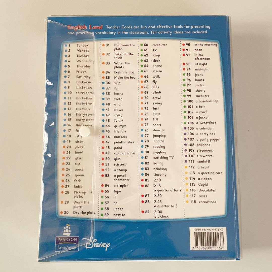 English Land フォニックス フラッシュカードDVD CD-ROM