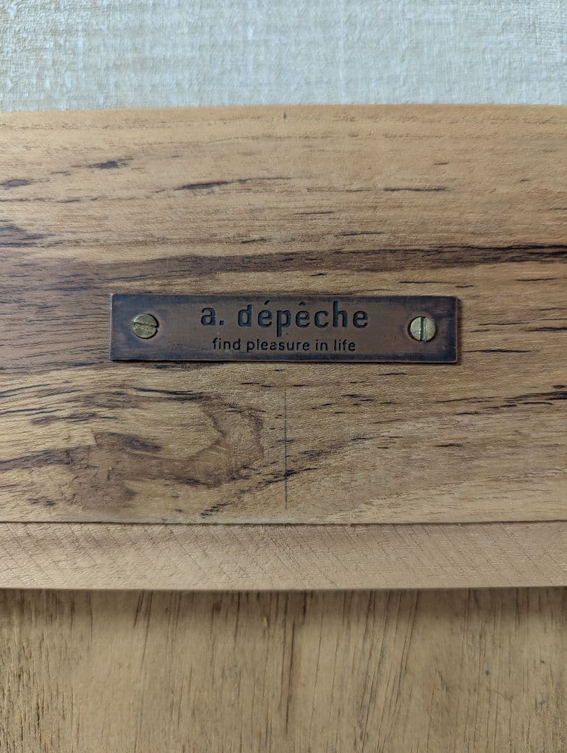 レオママ専用　a. depeche オールドチークミラー L