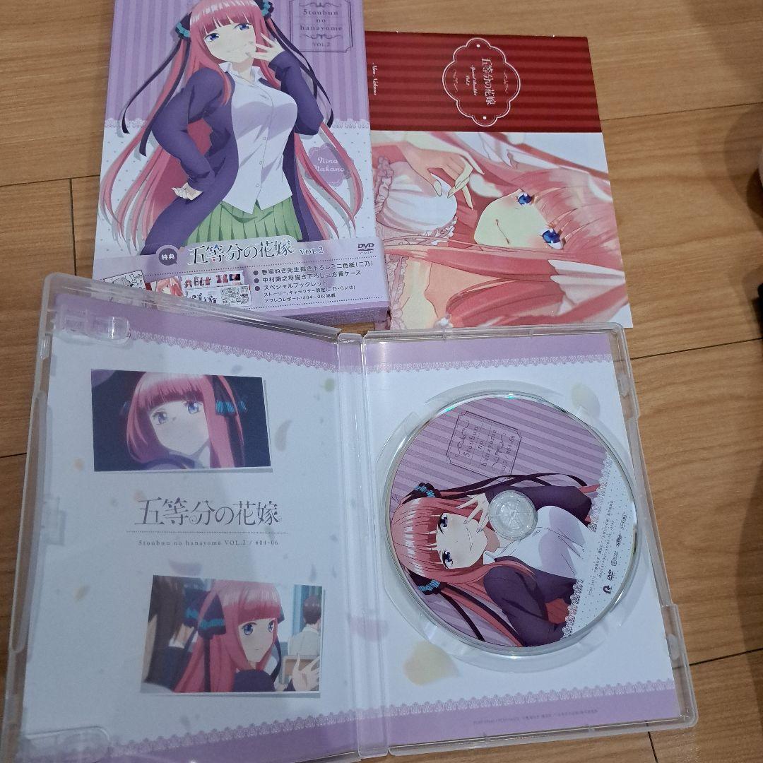 五等分の花嫁 第１期、第２期　DVDセット