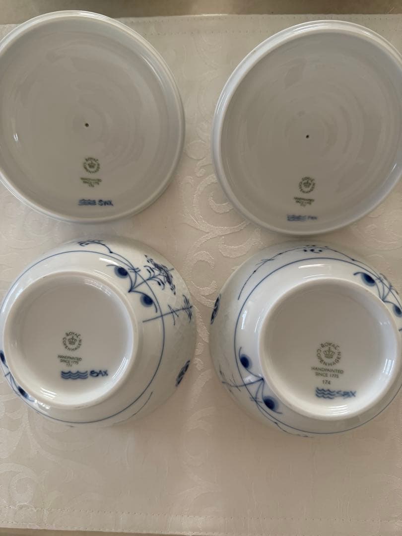 ロイヤルコペンハーゲン皿とボウル