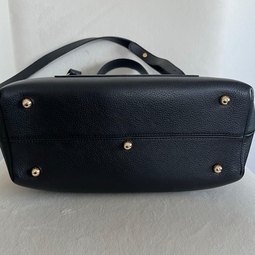 山*記様 POLENE NUMERO UN ポレーヌ　ハンドバッグ　黒