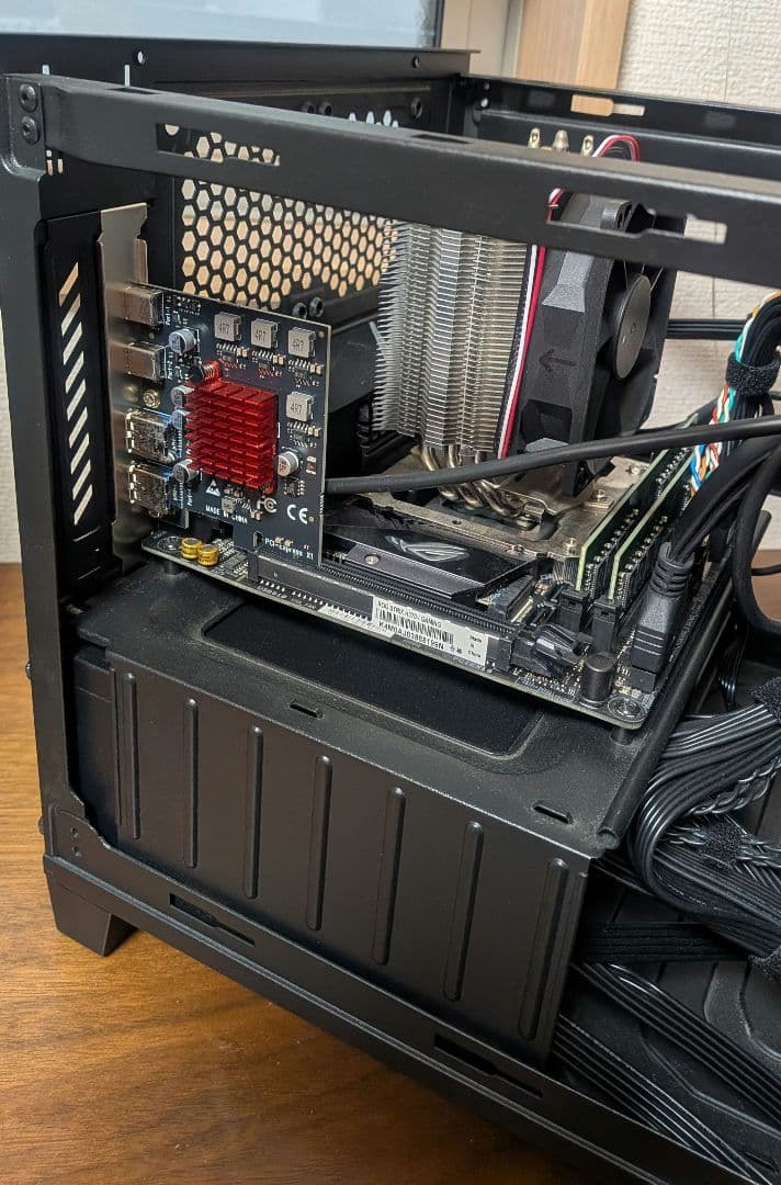 自作パソコン 小型PC(mini-ITX)