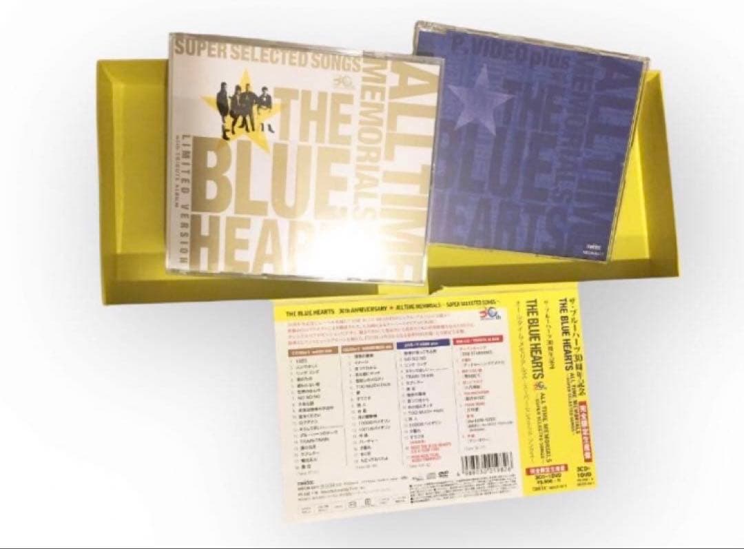 ザ・ブルーハーツ ALL TIME MEMORIALS 限定BOX4枚 30周年