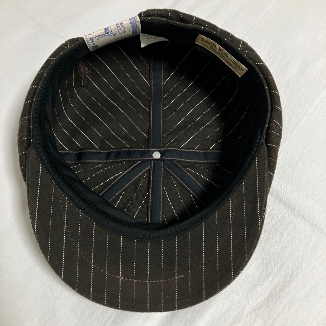 未使用！THE H.W.DOG&CO.D-00660 ブラウン 名作キャスケット