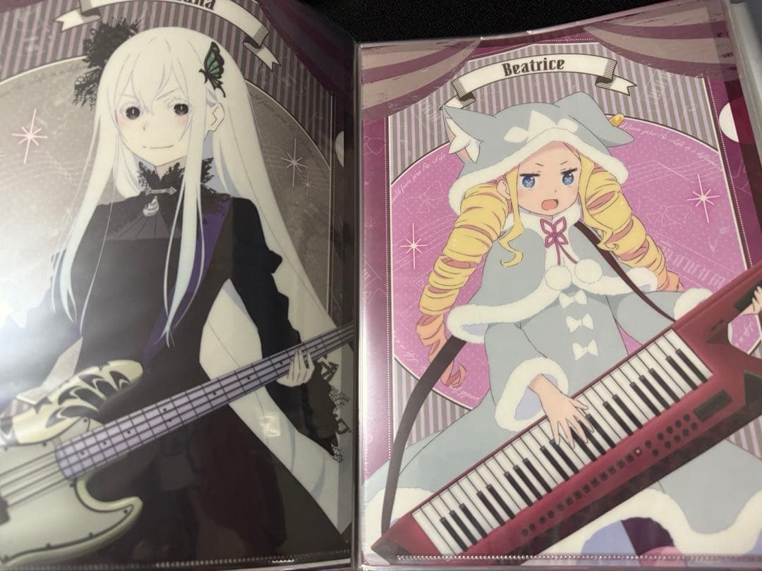 リゼロ　エミリア　誕生日　クリアファイルセット