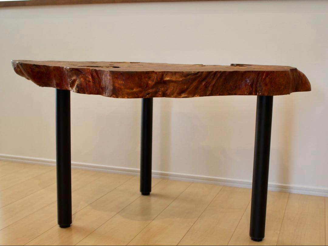 初売りセール【特価】ウッドテーブル　一枚板　世界に一つ