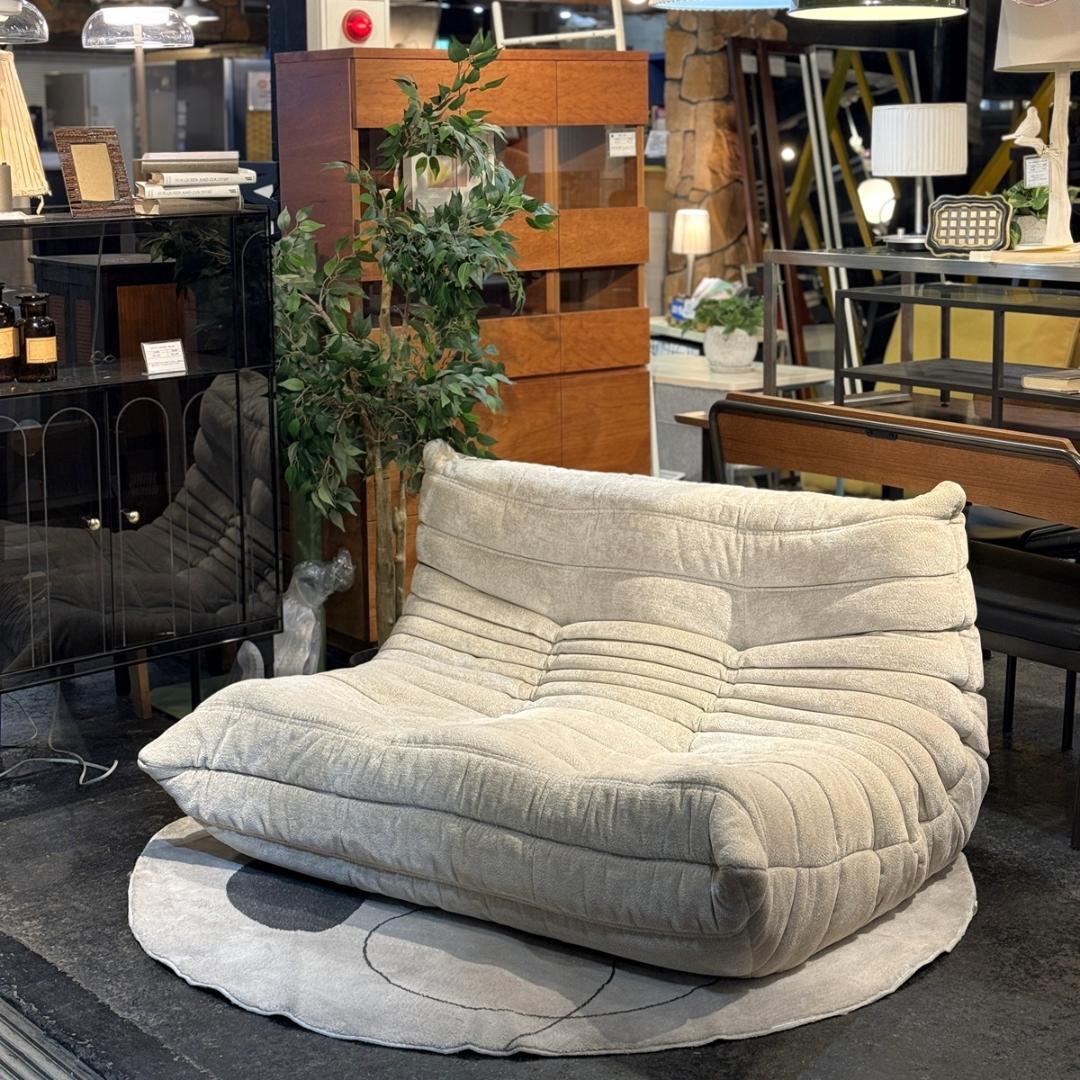 美品 ligne roset リーンロゼ TOGO トーゴ 2人掛けソファ 2P