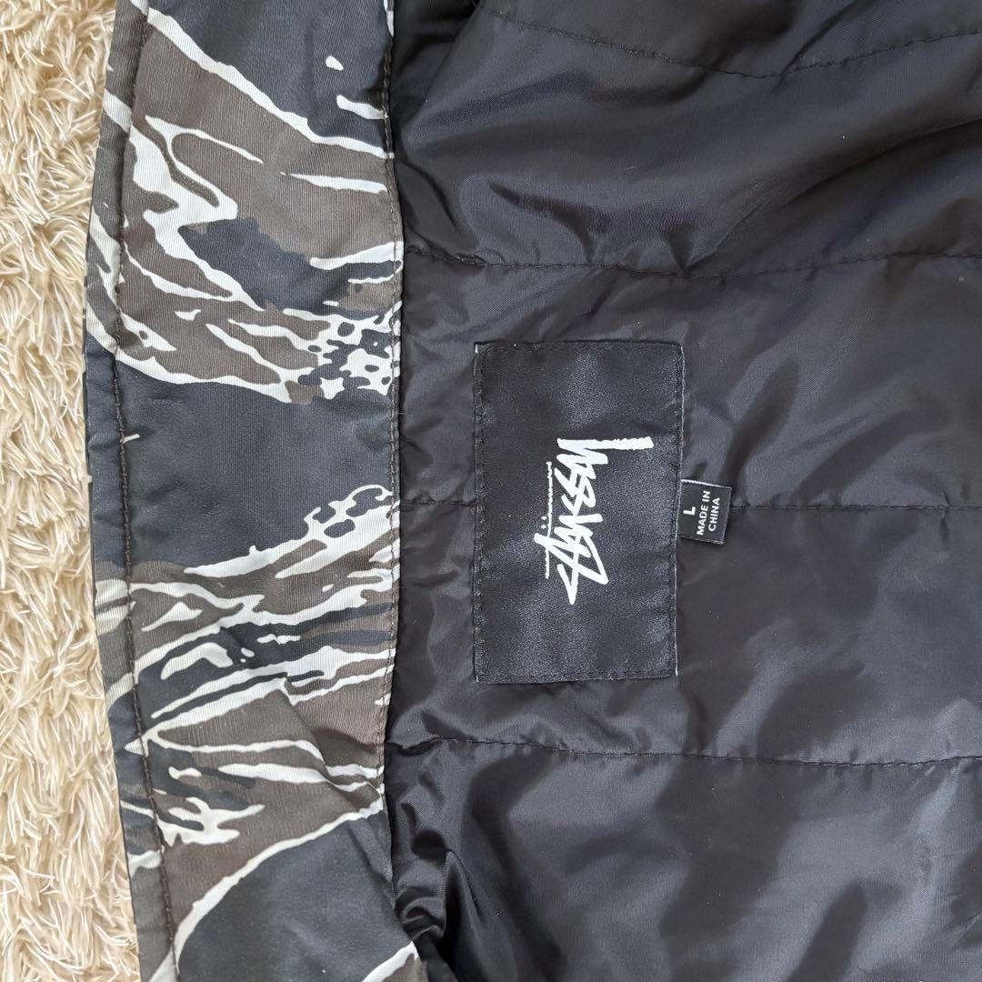stussy nylon camo jacket ナイロンジャケット　カモ柄