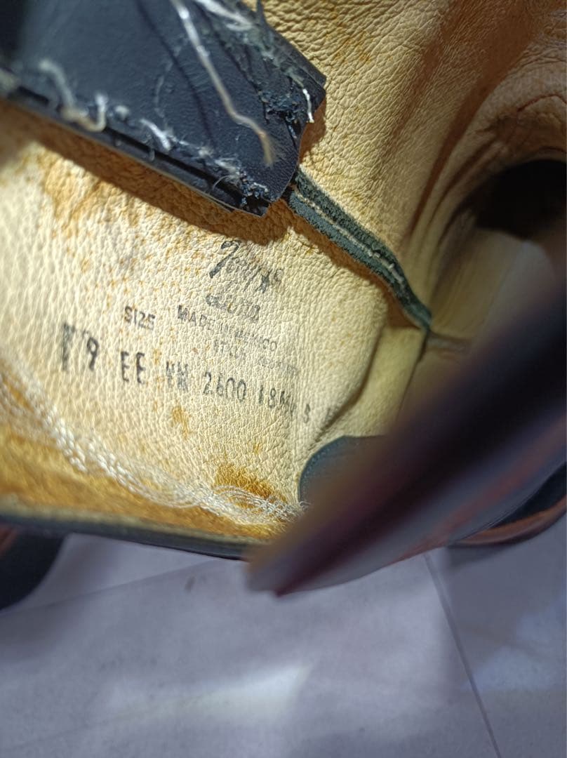 [八6753] トニーラマ ウエスタンブーツ サイズ 9 EE