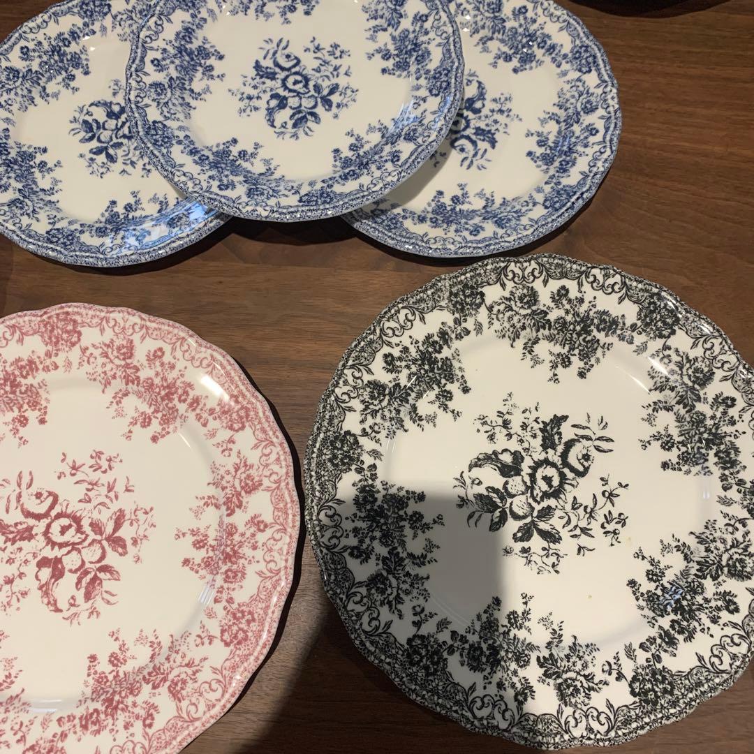 ZARA  ザラホーム フラワーアースンウェア 皿 ボウル 9点セット