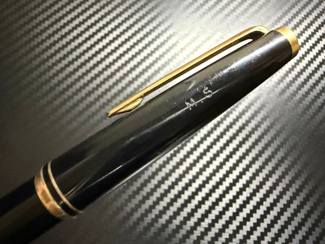 Mont Blanc No.221 ブラック 両用式 M 中字 万年筆