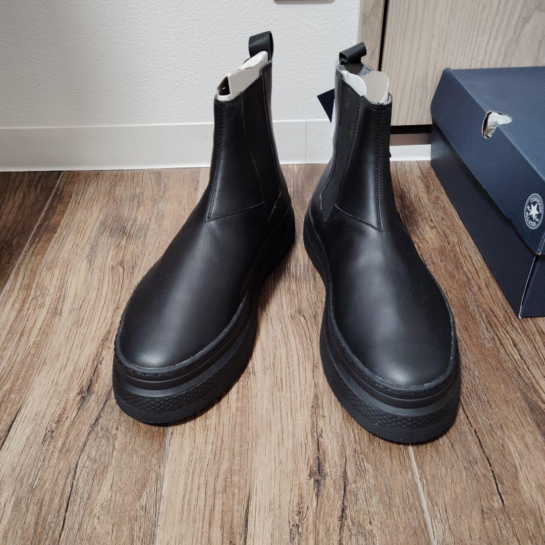 CONVERSE 本革 クップ バトー サイドゴアブーツ