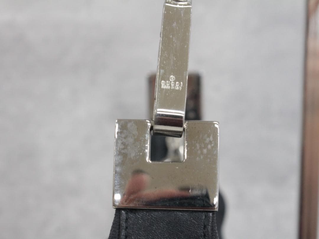 ▲GUCCI/グッチ ショルダーバッグ ワンショルダー GG柄 ブラック