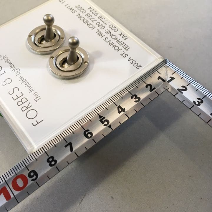 FORBES&LOMAX 2スイッチ付 イギリス製