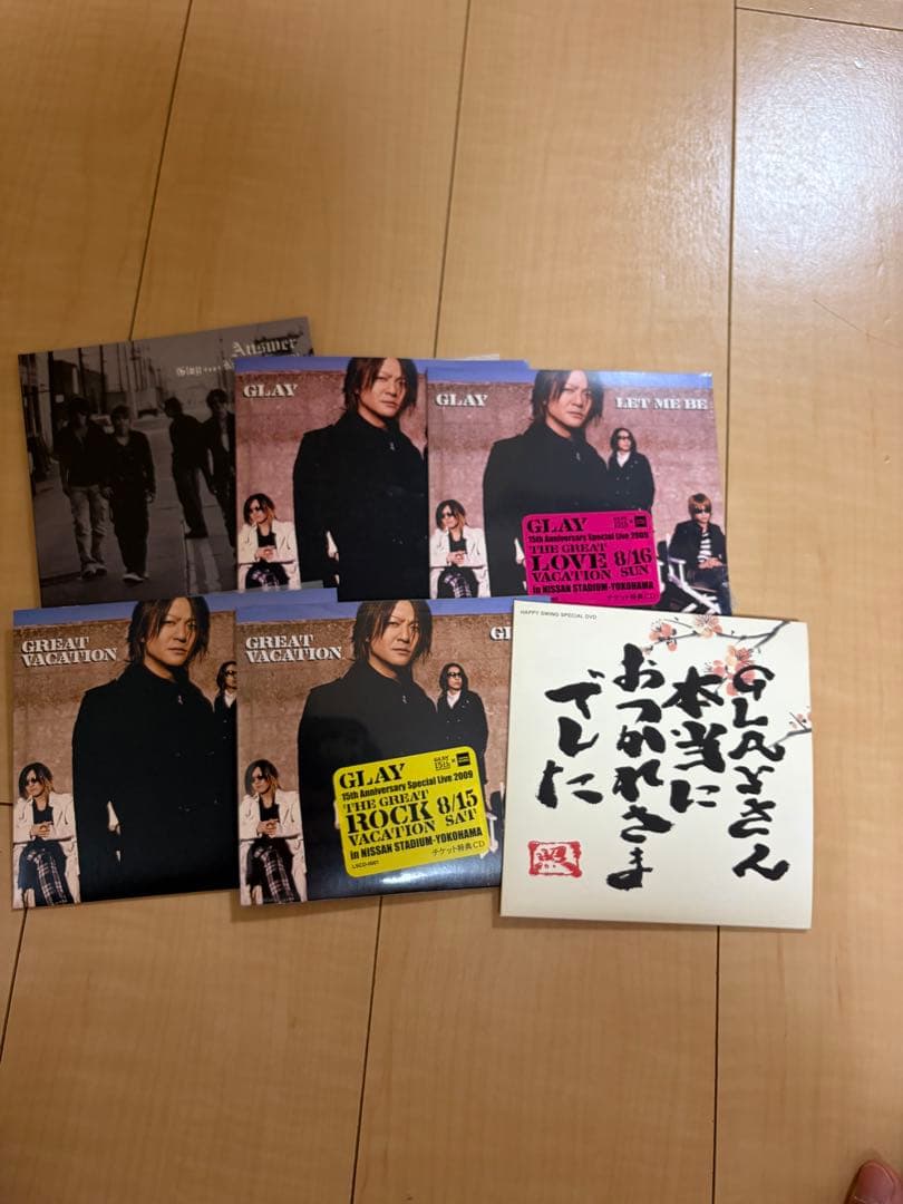 GLAY CD・DVD まとめ売り 大量セット アルバム シングル 限定盤あり