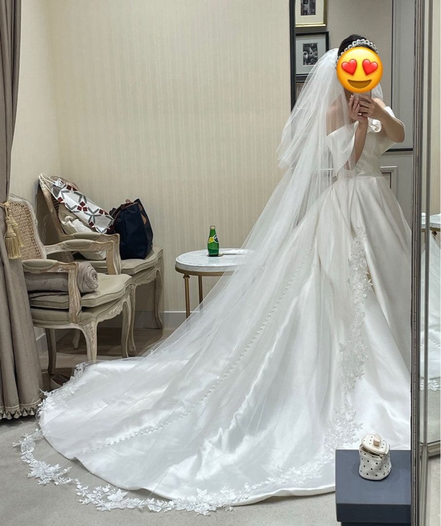 ウェディングベール　2.5m Authentic銀座