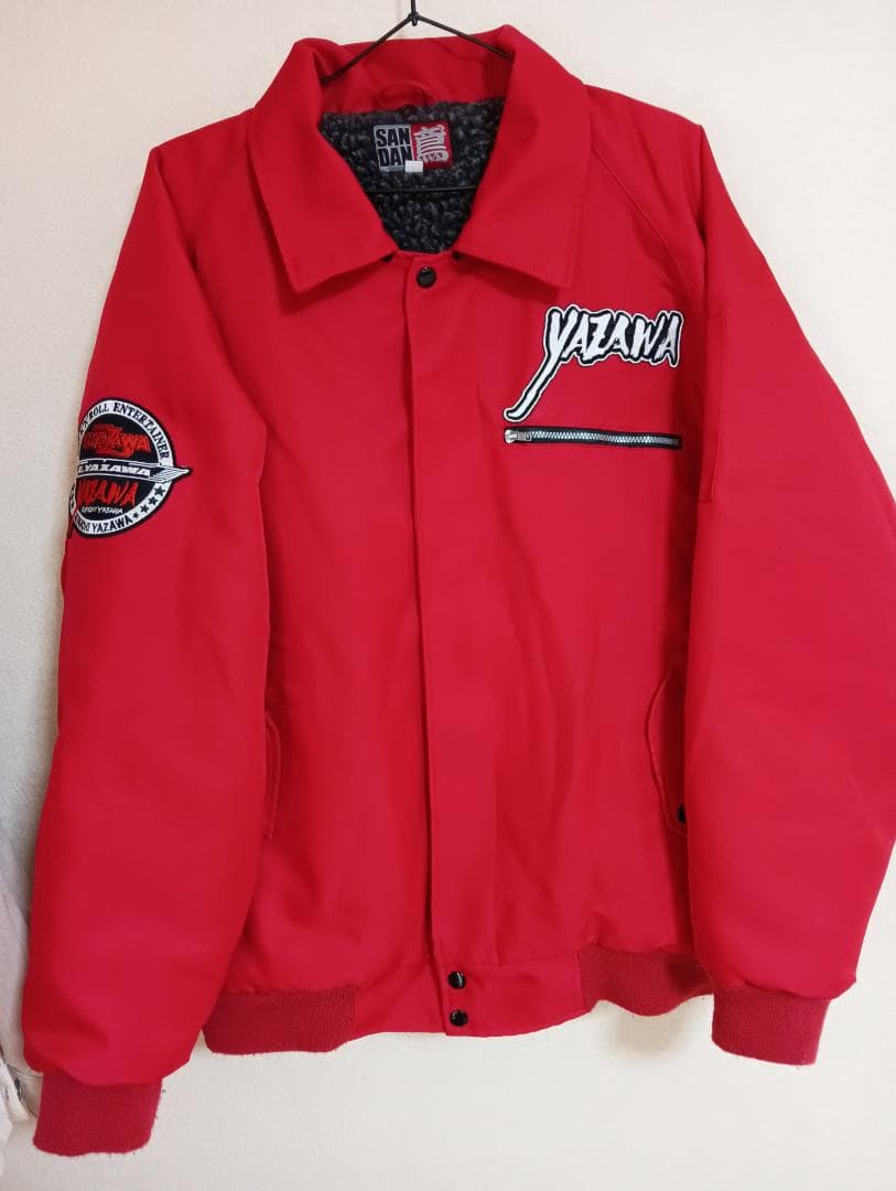 YAZAWA　ドカジャン 赤色ジャケット