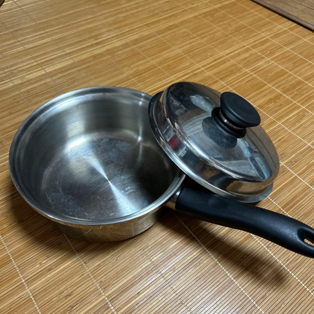 アムウェイ　クイーンソースパン　片手鍋　無水鍋