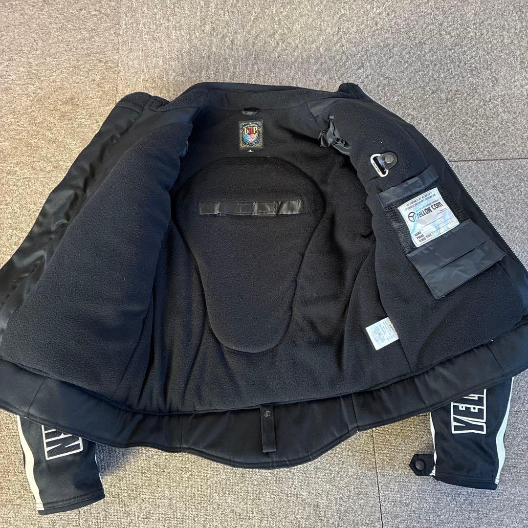 YELLOWCORN バイク用ジャケット 黒