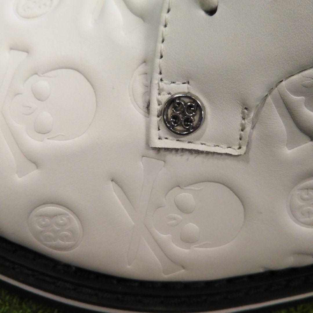 新品 ジーフォア 072404802 ゴルフシューズ ホワイト 26cm