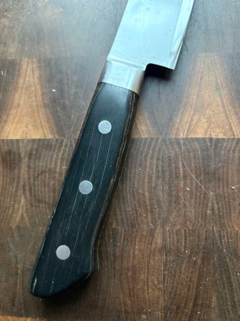 堺孝行　切付　牛刀　240mm 8寸　包丁　洋包丁　炭素鋼　研ぎ済み