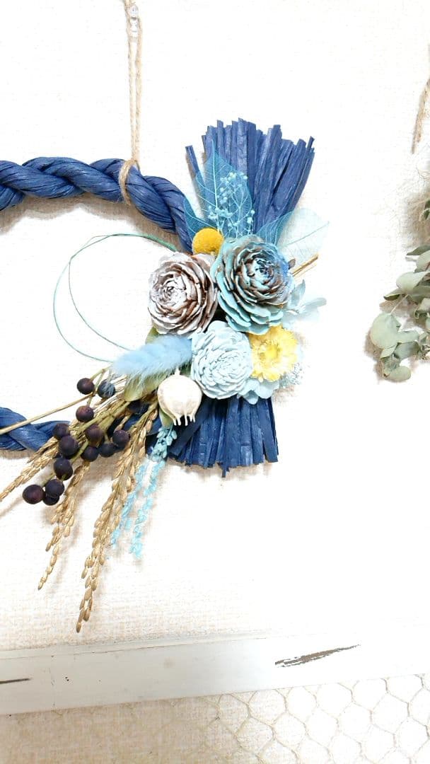 お正月飾り＊しめ縄リース＊即日発送