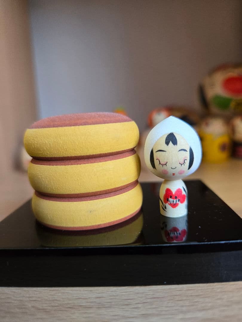 【ミニこけし】鈴木明パンケーキちゃん