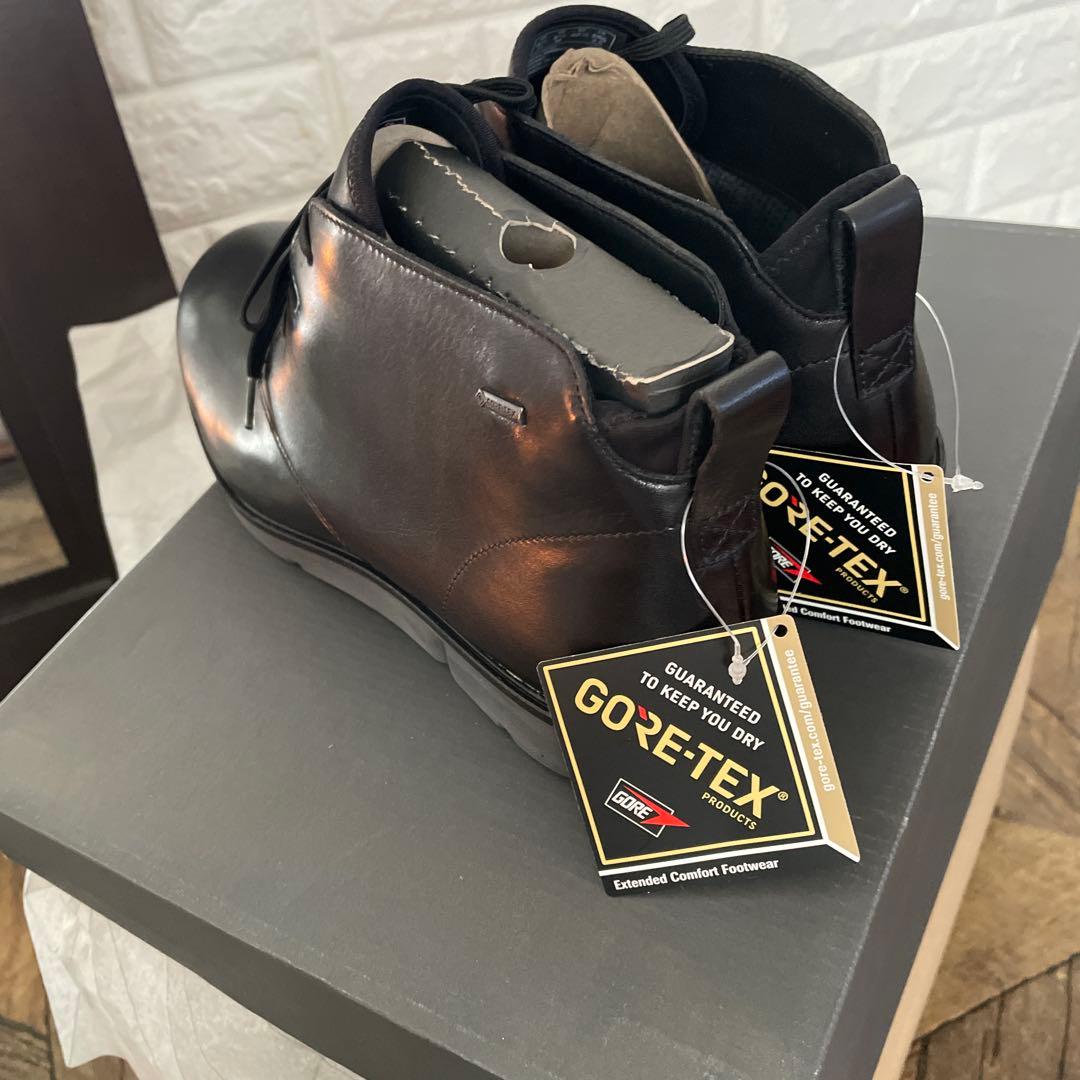 GORE-TEX 黒 レースアップブーツ　クラークス