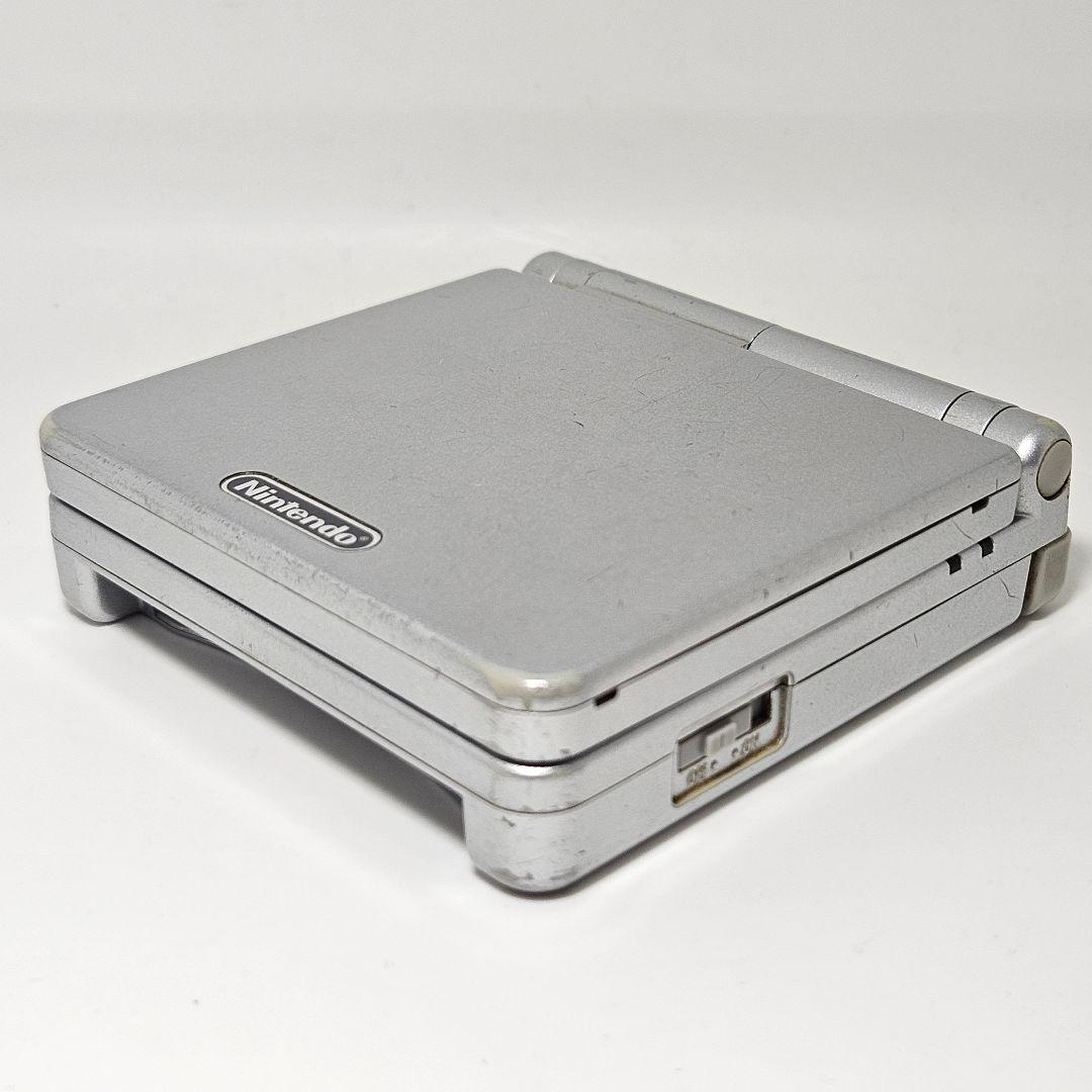 動作品 ゲームボーイアドバンスSP シルバー 本体 AGS-001 画面美品