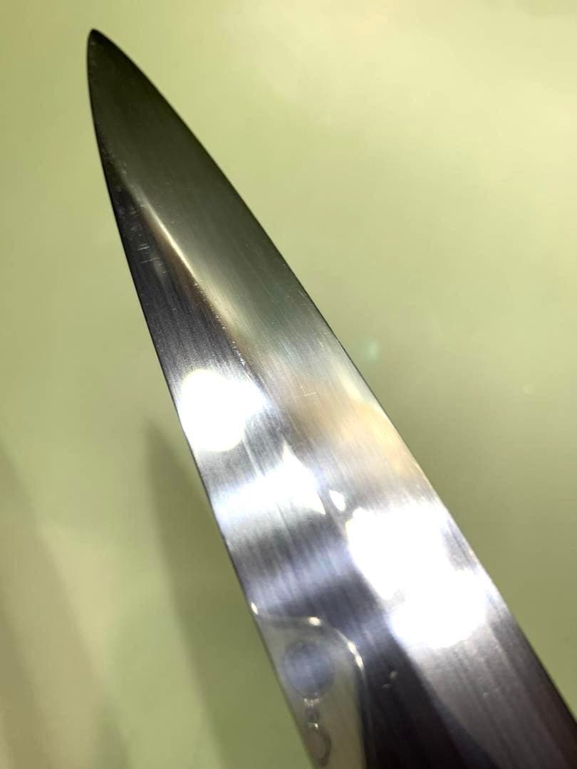 有次　柳刃包丁　刃渡り19.5cm